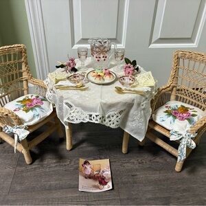 American Girl pleasant company Samantha party treats lemonade Victorian lot bday